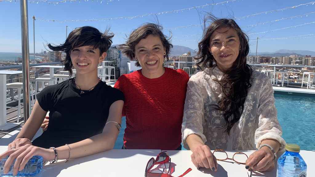 Thais García, Carla Subirana y Núria Prims