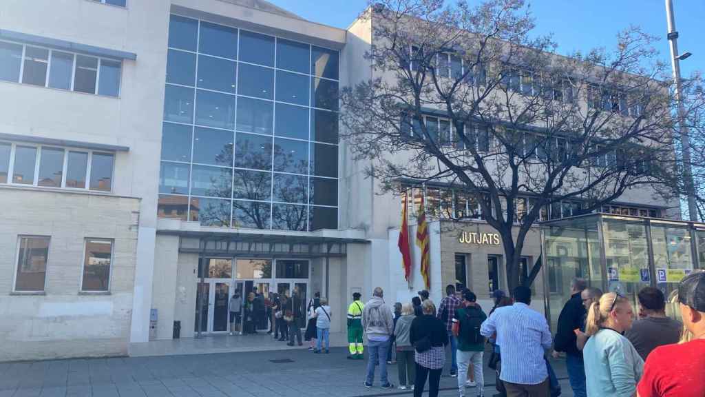 Fachada de los juzgados de Mataró