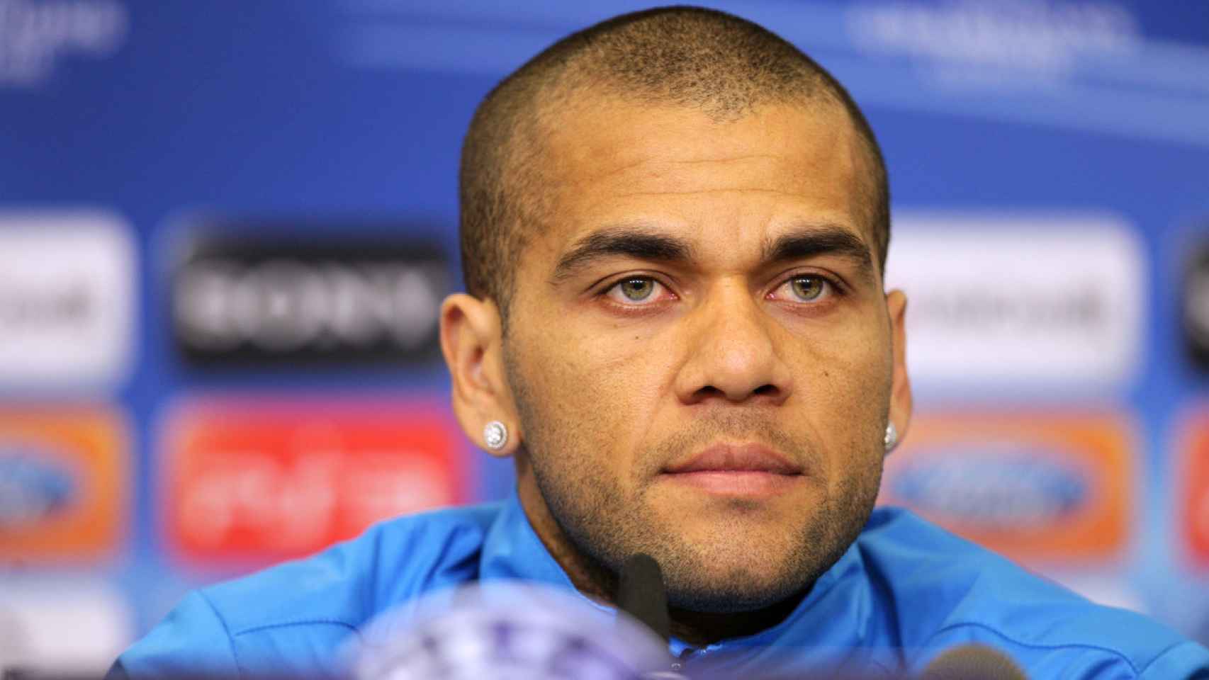 El ex jugador del Fútbol Club Barcelona, Dani Alves