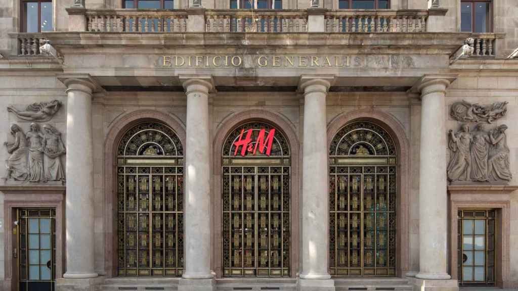 Reapertura de la tienda H&M de Passeig de Gràcia (Barcelona)