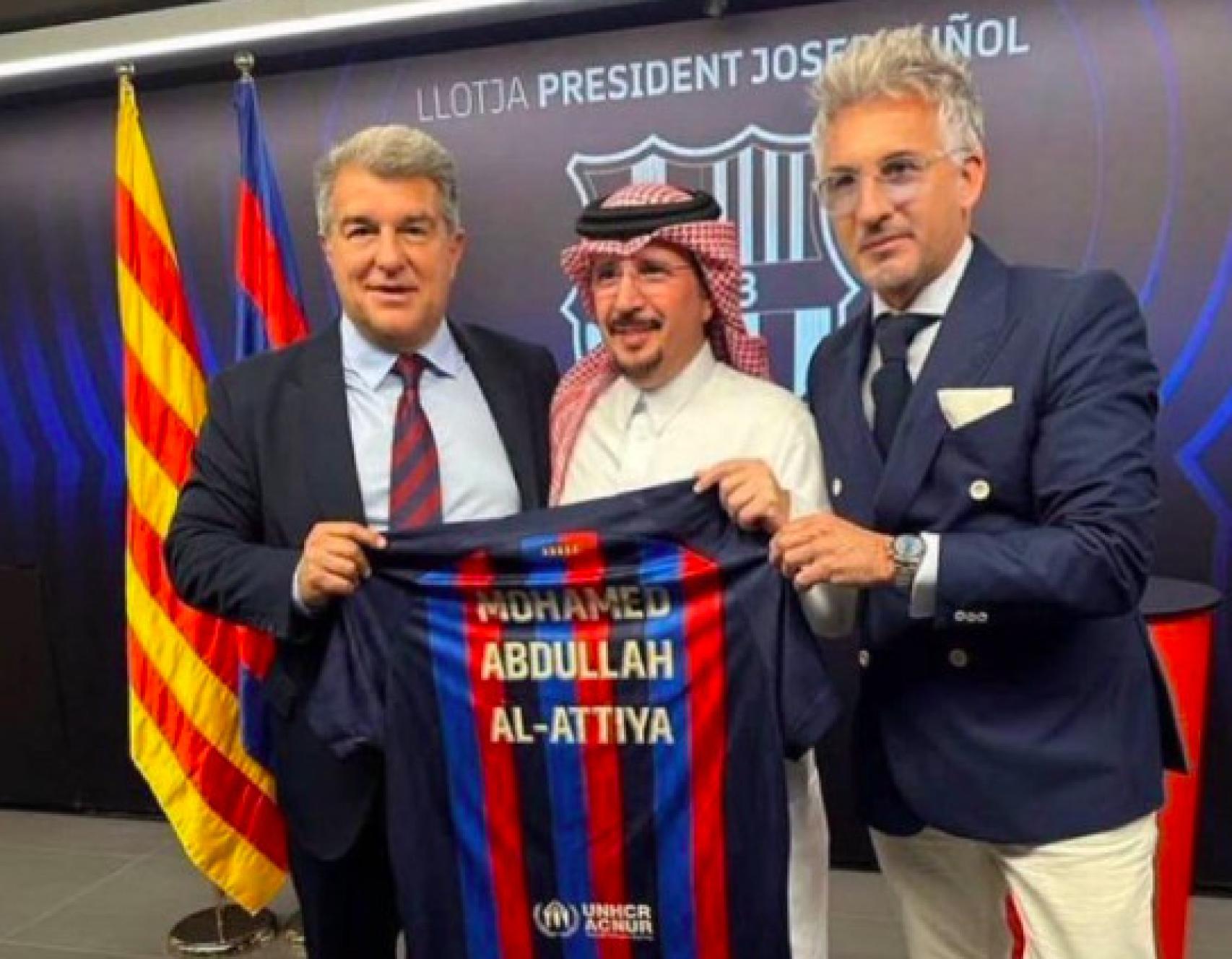 Acuerdo comercial del Barça con Baladi Express