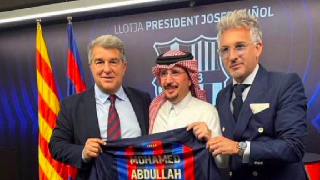 Acuerdo comercial del Barça con Baladi Express