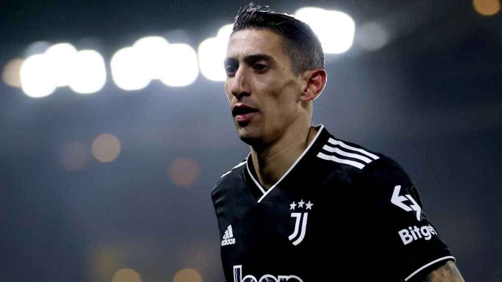 Ángel Di María, durante un partido con la Juventus de Turín / EFE