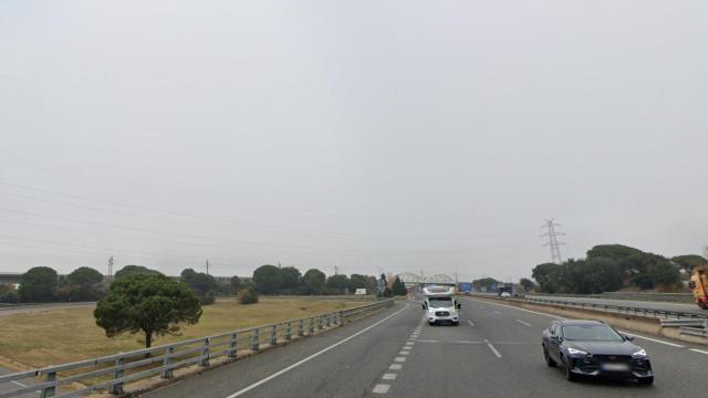 AP-7, a su paso por Riudellots de la Selva, en Girona