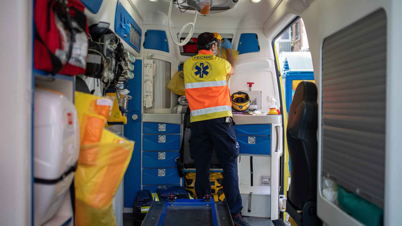 Ambulancia del Sistema de Emergencias Médicas (SEM)