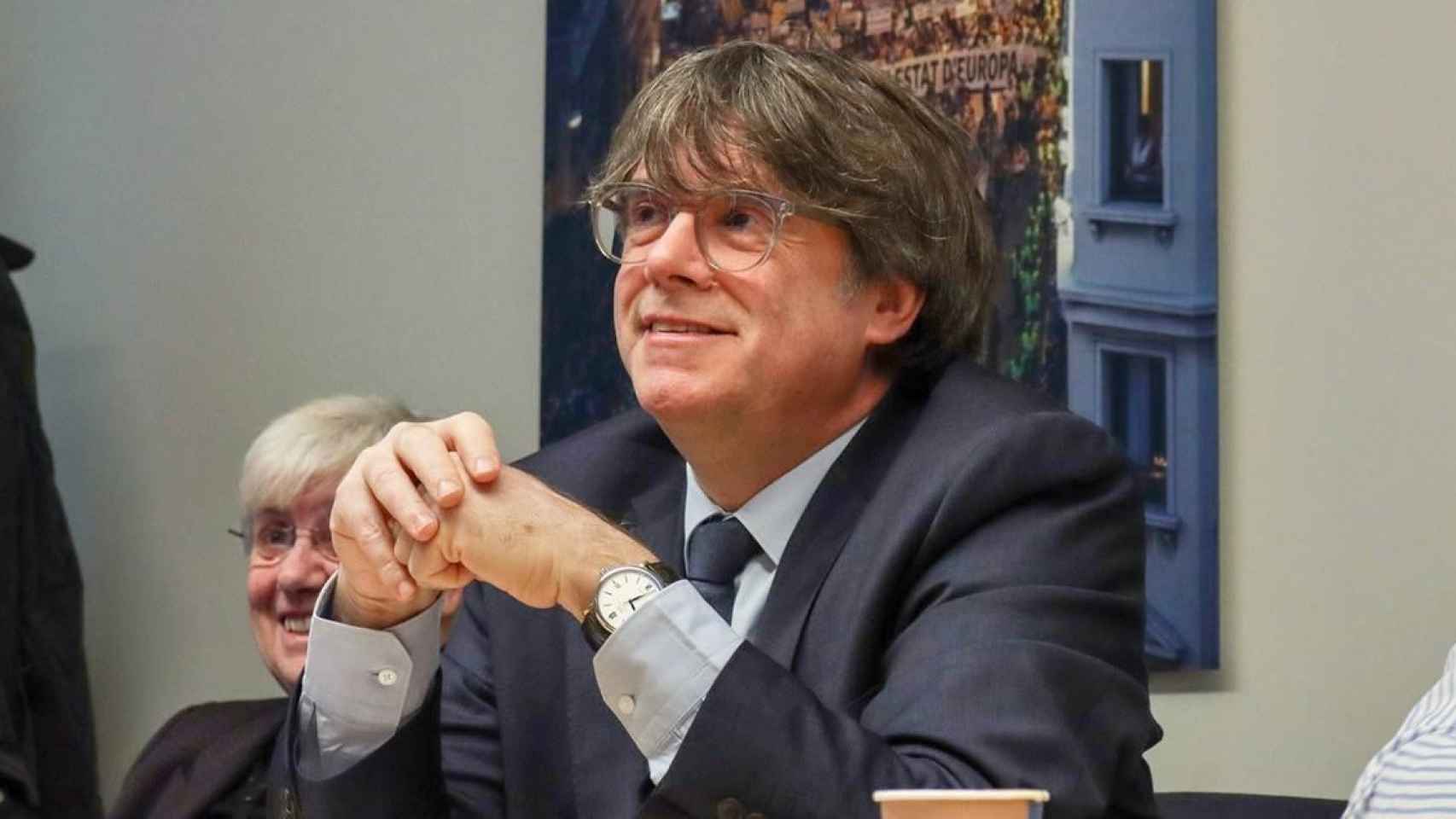 El expresidente de la Generalitat de Cataluña Carles Puigdemont