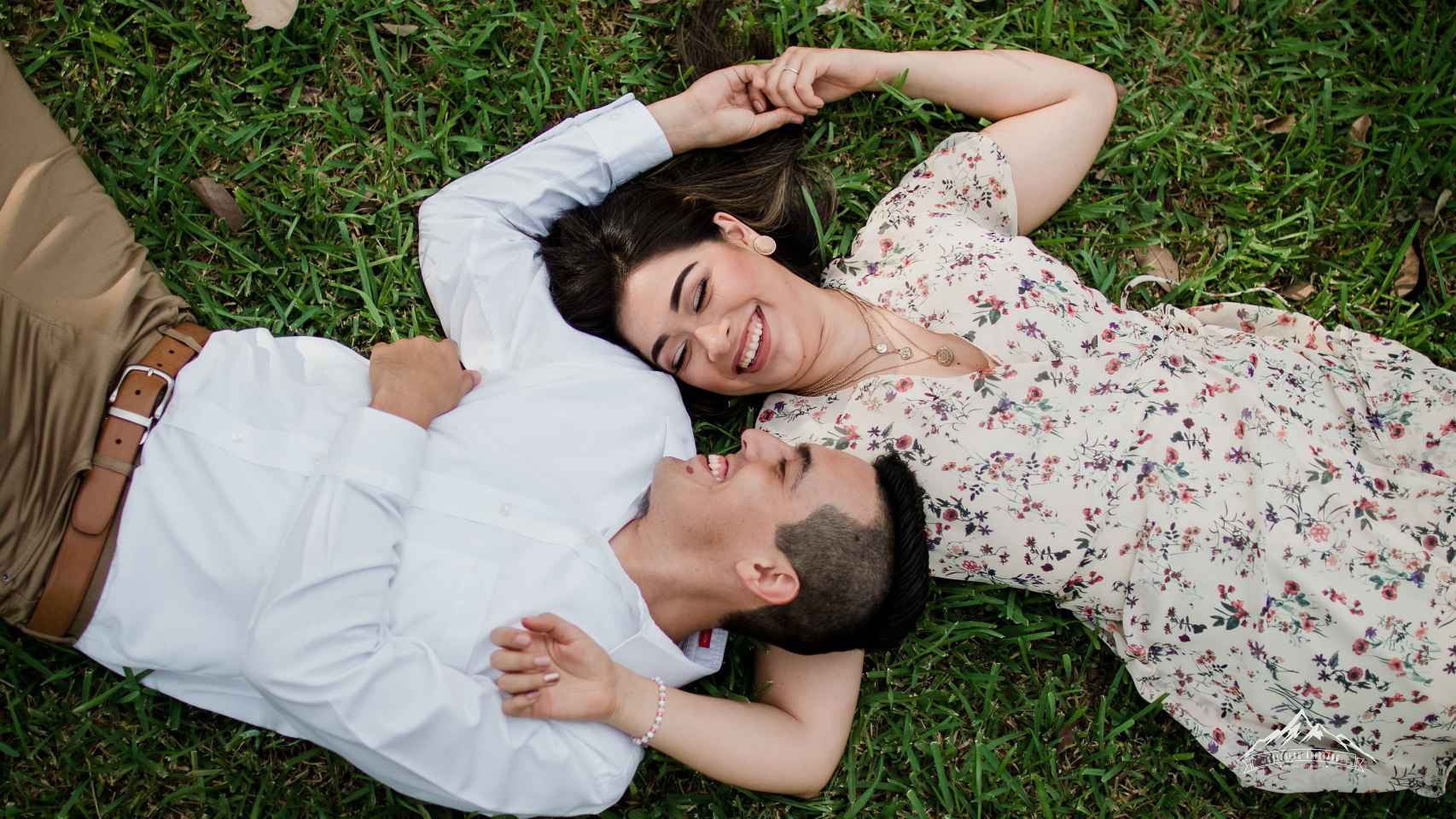 Una pareja feliz