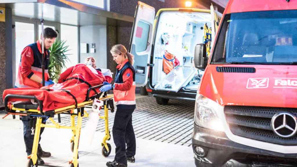 Sanitarios de Falck, conglomerado danés de emergencias