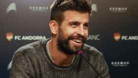 Gerard Piqué, en una imagen como propietario del Andorra / REDES