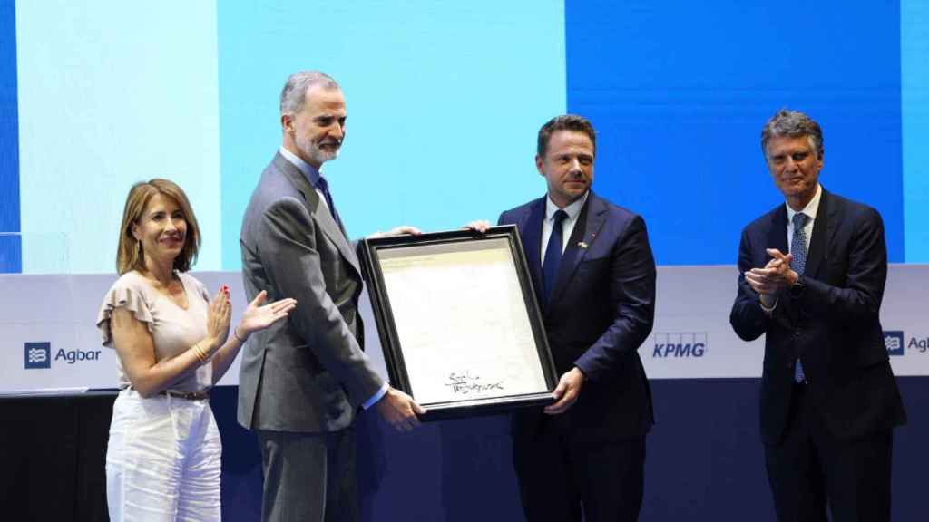 La entrega del Premio a la Construcción Europea