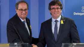 Quim Torra y Carles Puigdemont, en una imagen de archivo