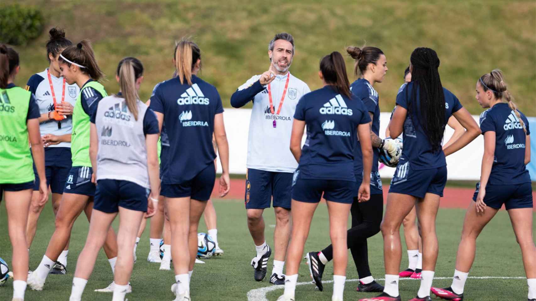 Las jugadoras de la selección femenina, entrenadas por Jorge Vilda / REDES