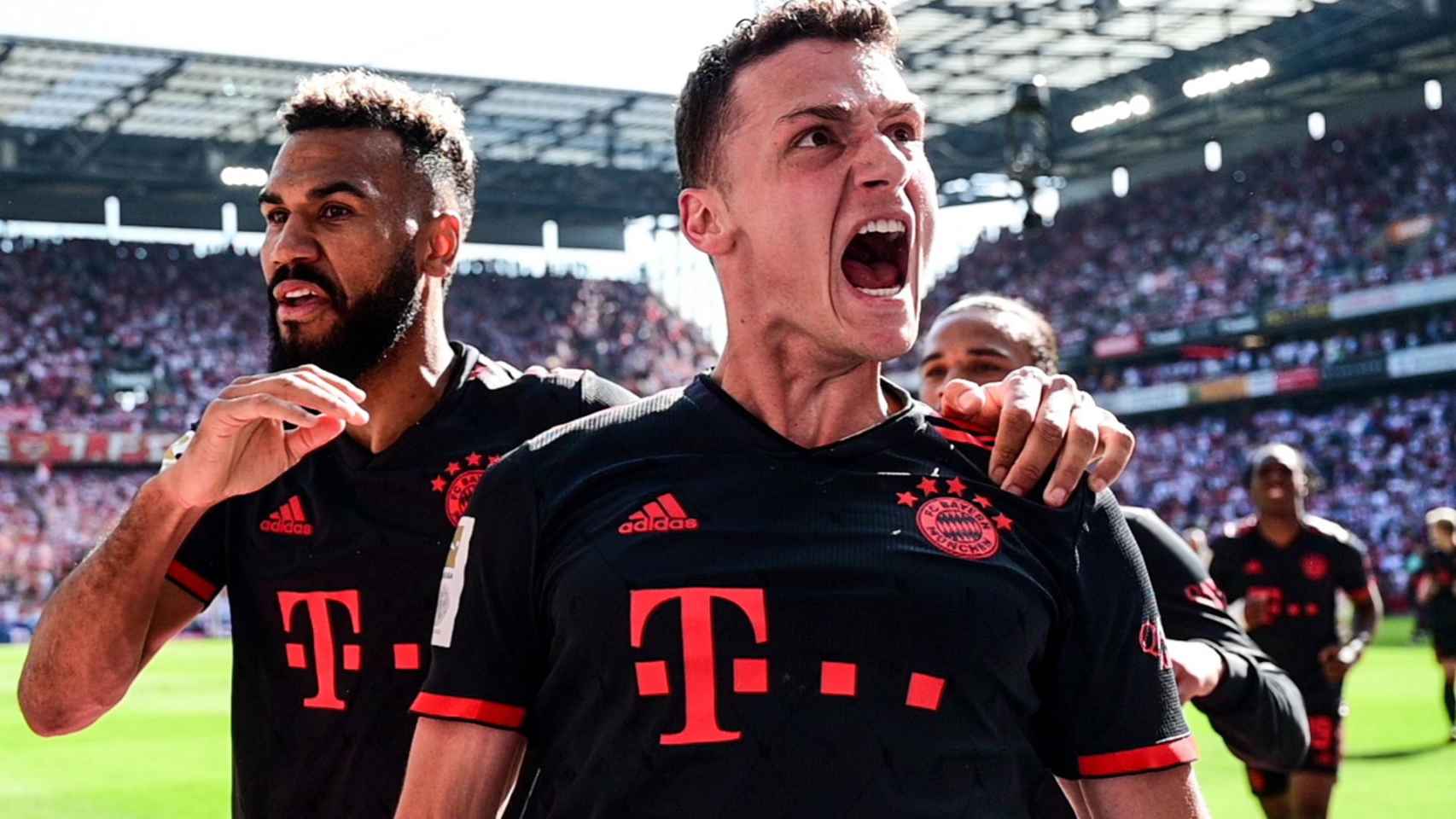 Benjamin Pavard, celebrando un gol marcado con el Bayern Múnich / EFE