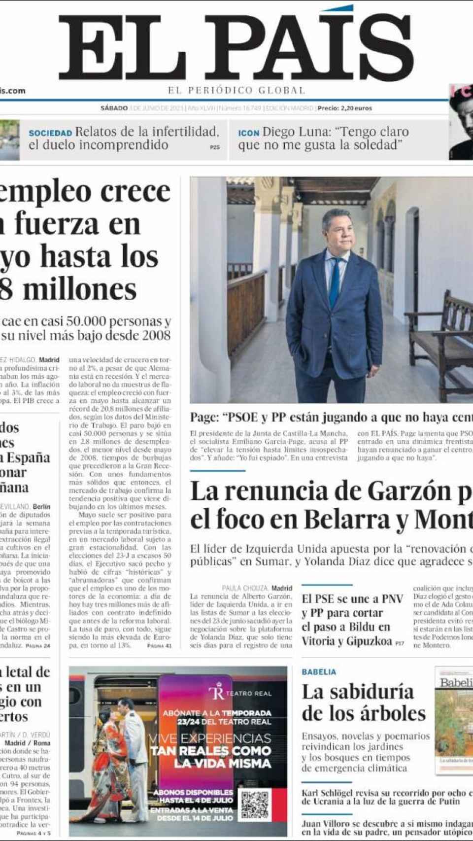 El País 3 de junio