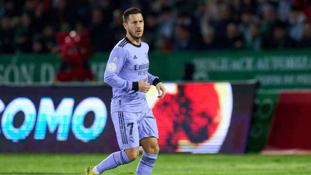 Eden Hazard, en un partido de Copa del Rey