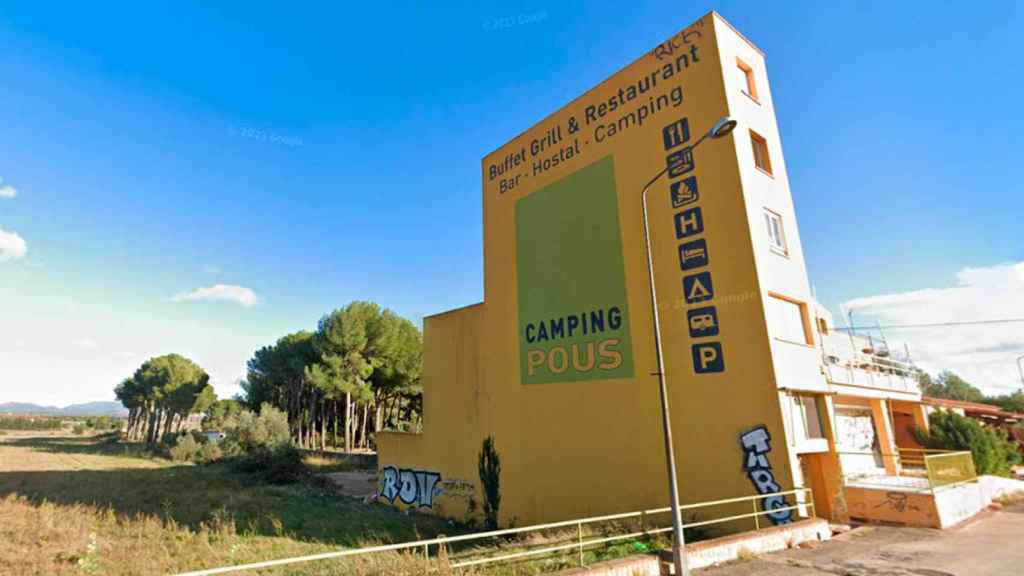 Camping Pous en estado de abandono