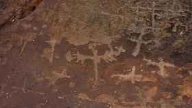 Imagen de los grabados prehistóricos