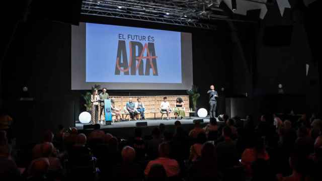 El acto 'El Futur és Ara', celebrado este sábado en el Centro de Cultura Contemporánea de Barcelona (CCCB)