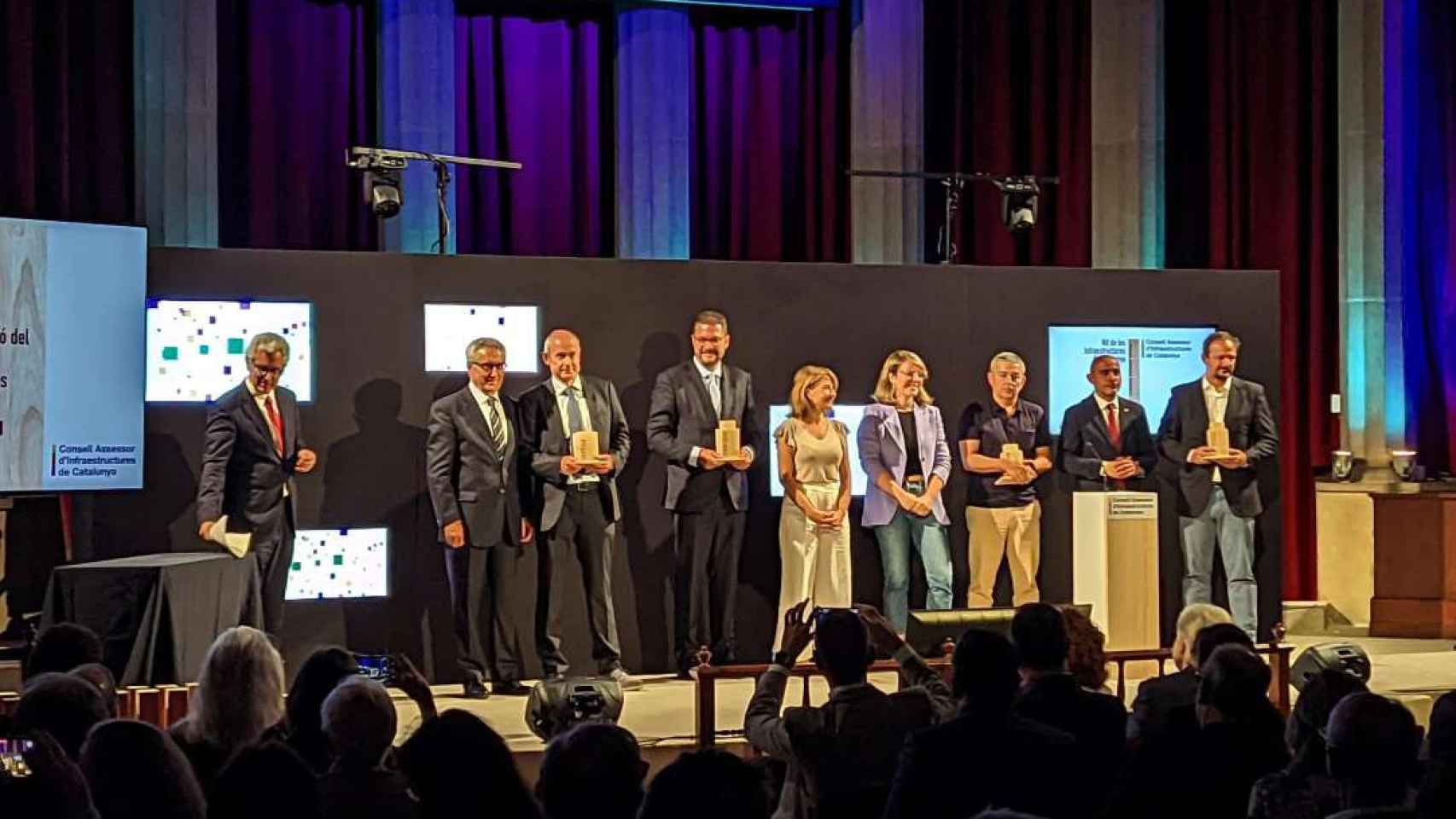 DFactory, premiado en la Noche de las Infraestructuras celebrada en la sede de Foment