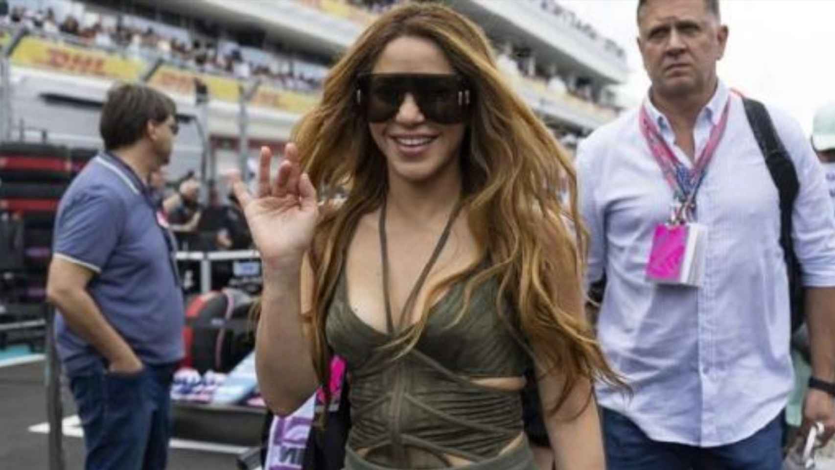 Shakira, invitada de lujo en el GP de Miami