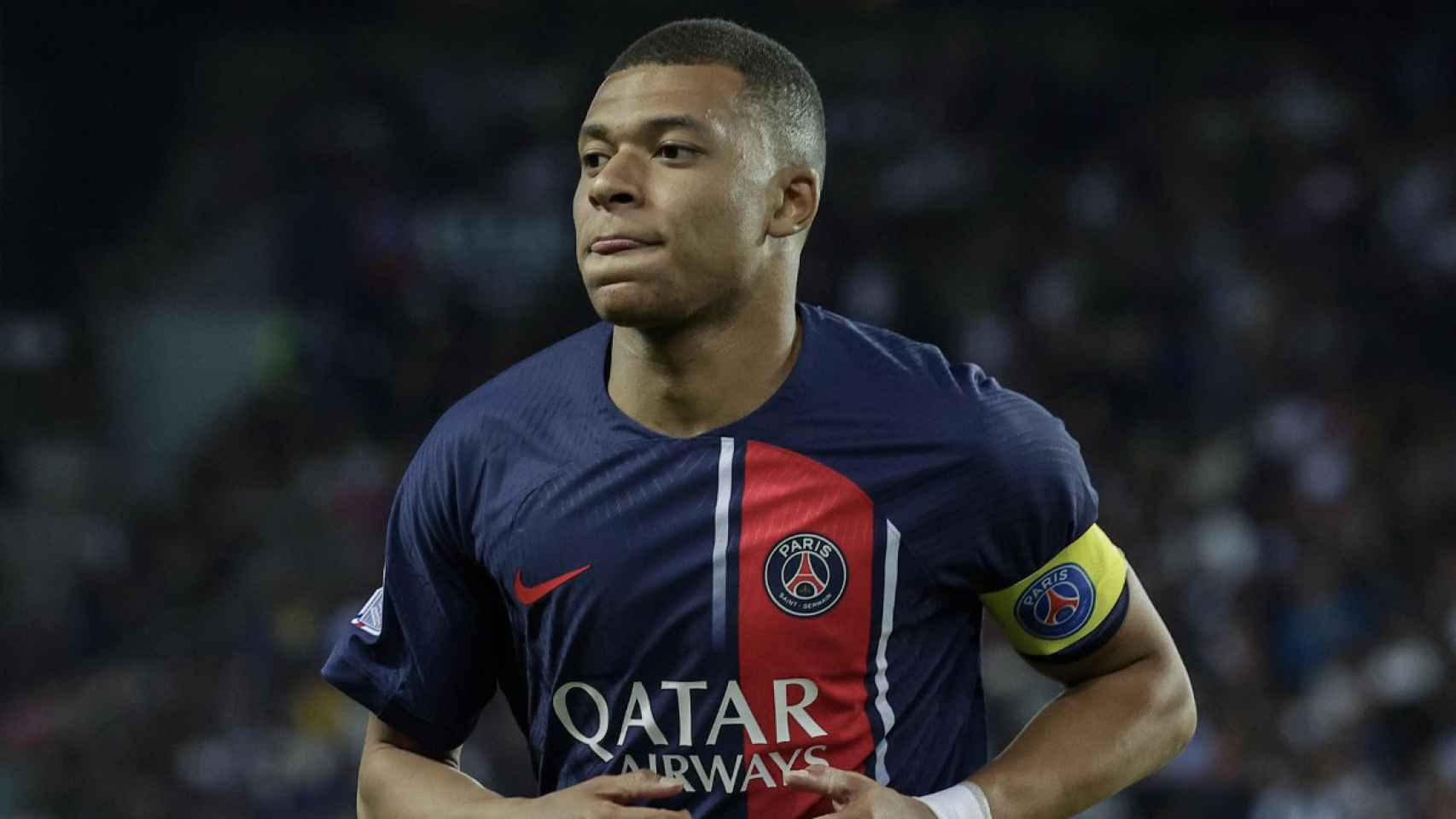 Mbappé, en el último partido de Ligue 1 con el PSG