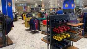 La tienda del Barça en El Corte Inglés