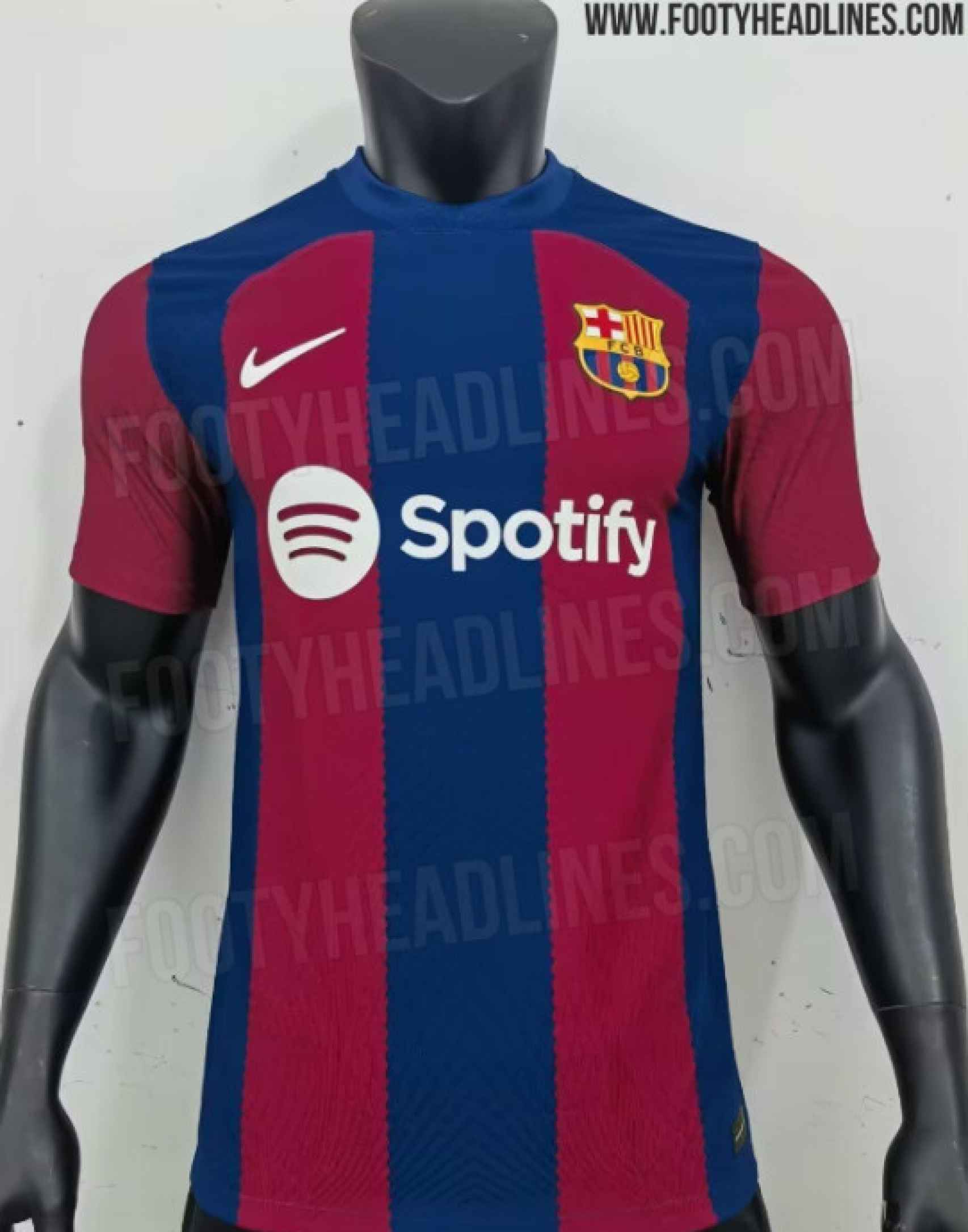 La primera equipación del Barça, filtrada por Footy Headlines