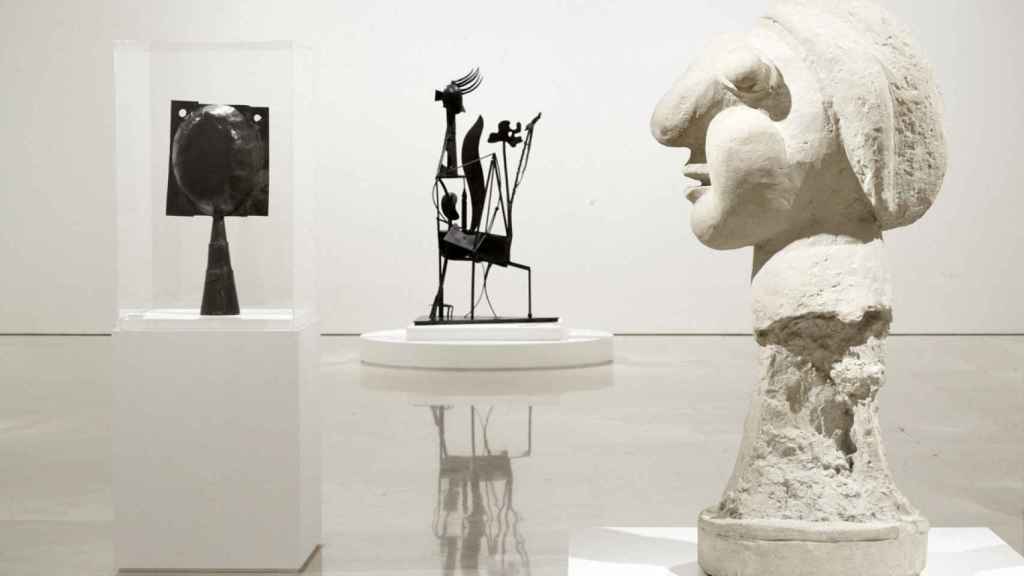 Una de las salas de la exposición ‘Picasso escultor. Materia y forma’