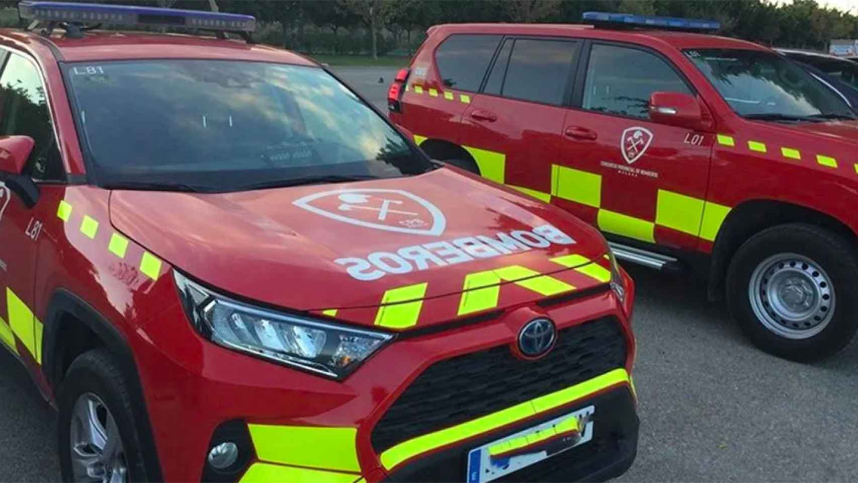 Vehículo de Bomberos de Jaén