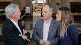 Xavier Trias, Jordi Turull y Miriam Nogueras