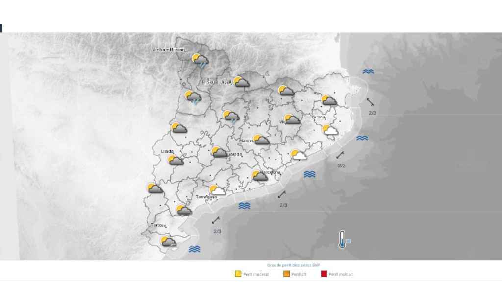 Previsión del Meteocat para este lunes 19 de junio