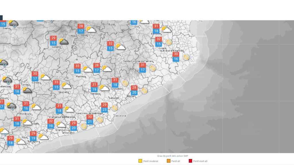 Previsión del Meteocat para este martes 20 de junio