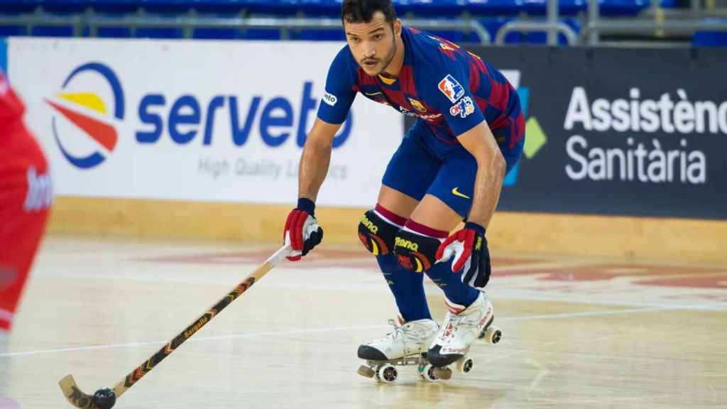 Pau Bargalló, con el Barça