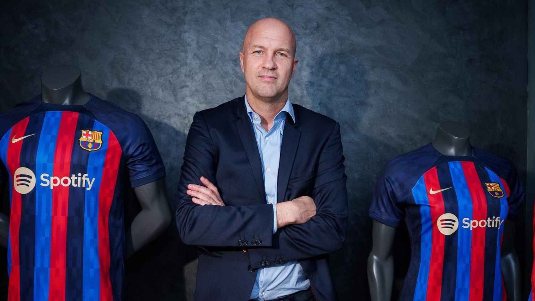 Jordi Cruyff, el día de su nombramiento como secretario técnico del Barça / FCB