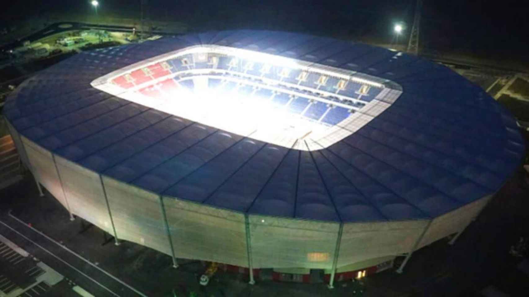 Vista aérea del Mersin Arena