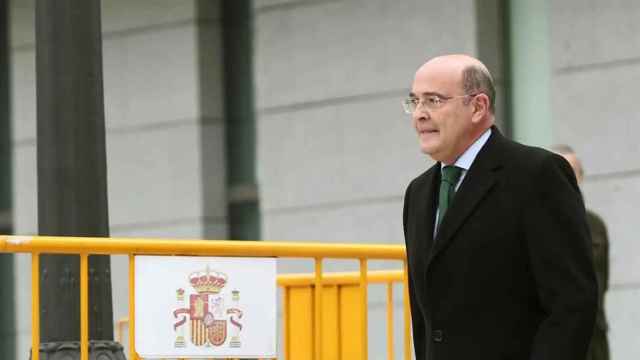 El coronel Diego Pérez de los Cobos, tras su declaración en el juicio del 'procés'