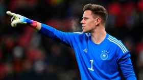 Marc-André ter Stegen, durante un partido con la selección de Alemania / REDES