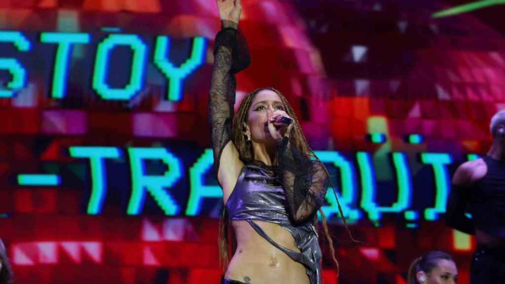 Tini Stoessel en su concierto en el Palau Sant Jordi de Barcelona