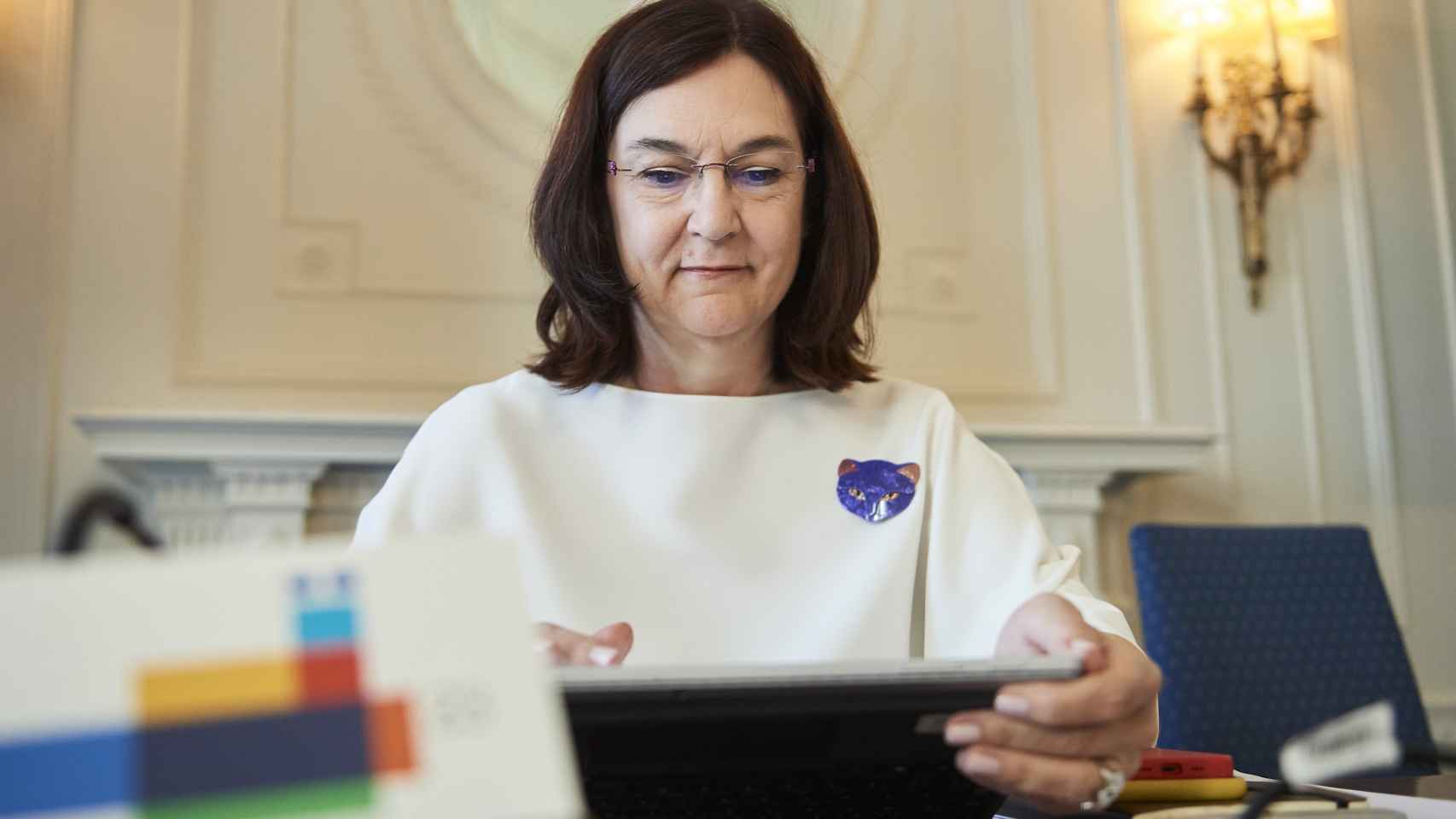 La presidenta de la CNMC, Cani Fernández