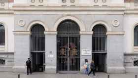 Fachada del Tribunal de Cuentas, a 22 de mayo de 2023, en Madrid (España)