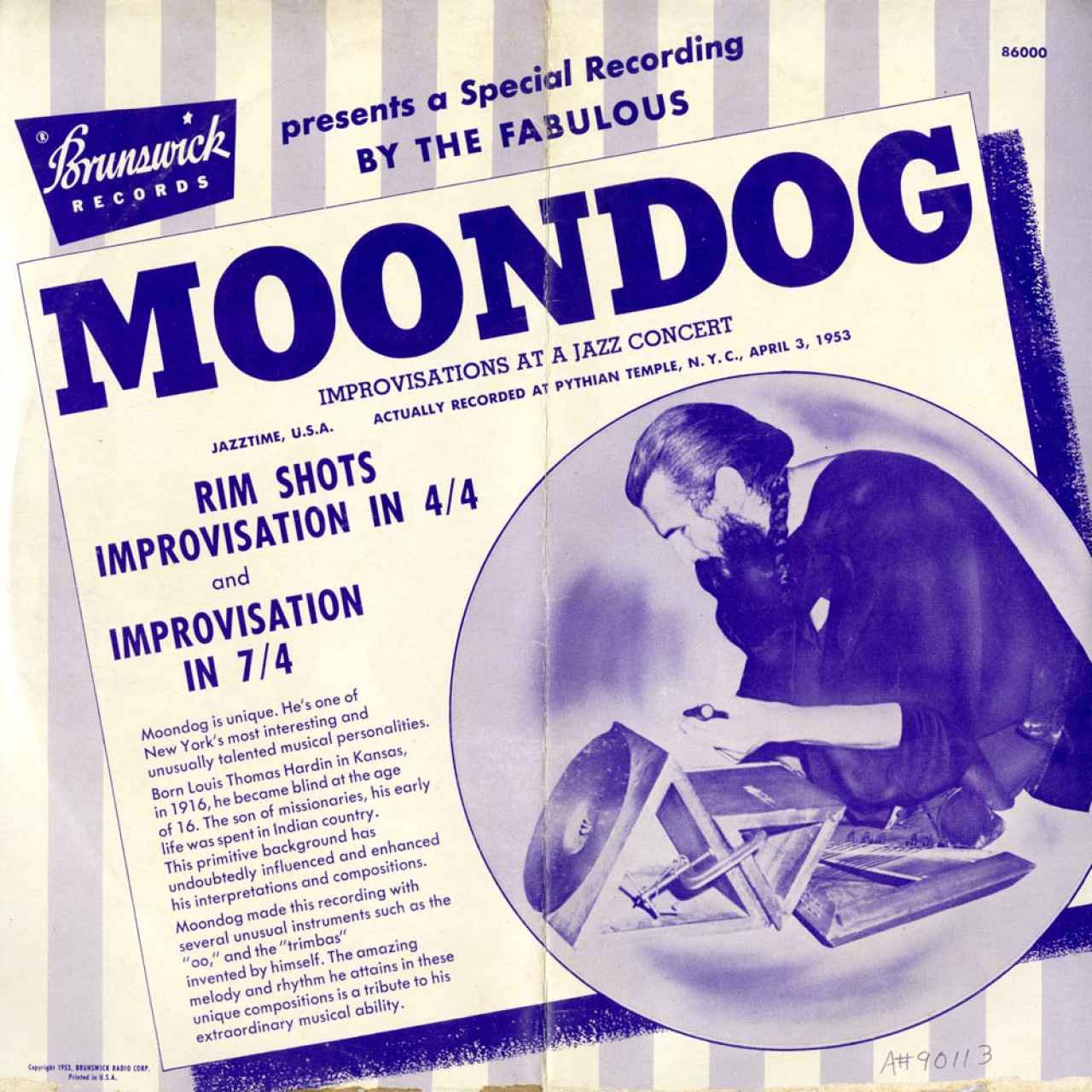 Moondog records