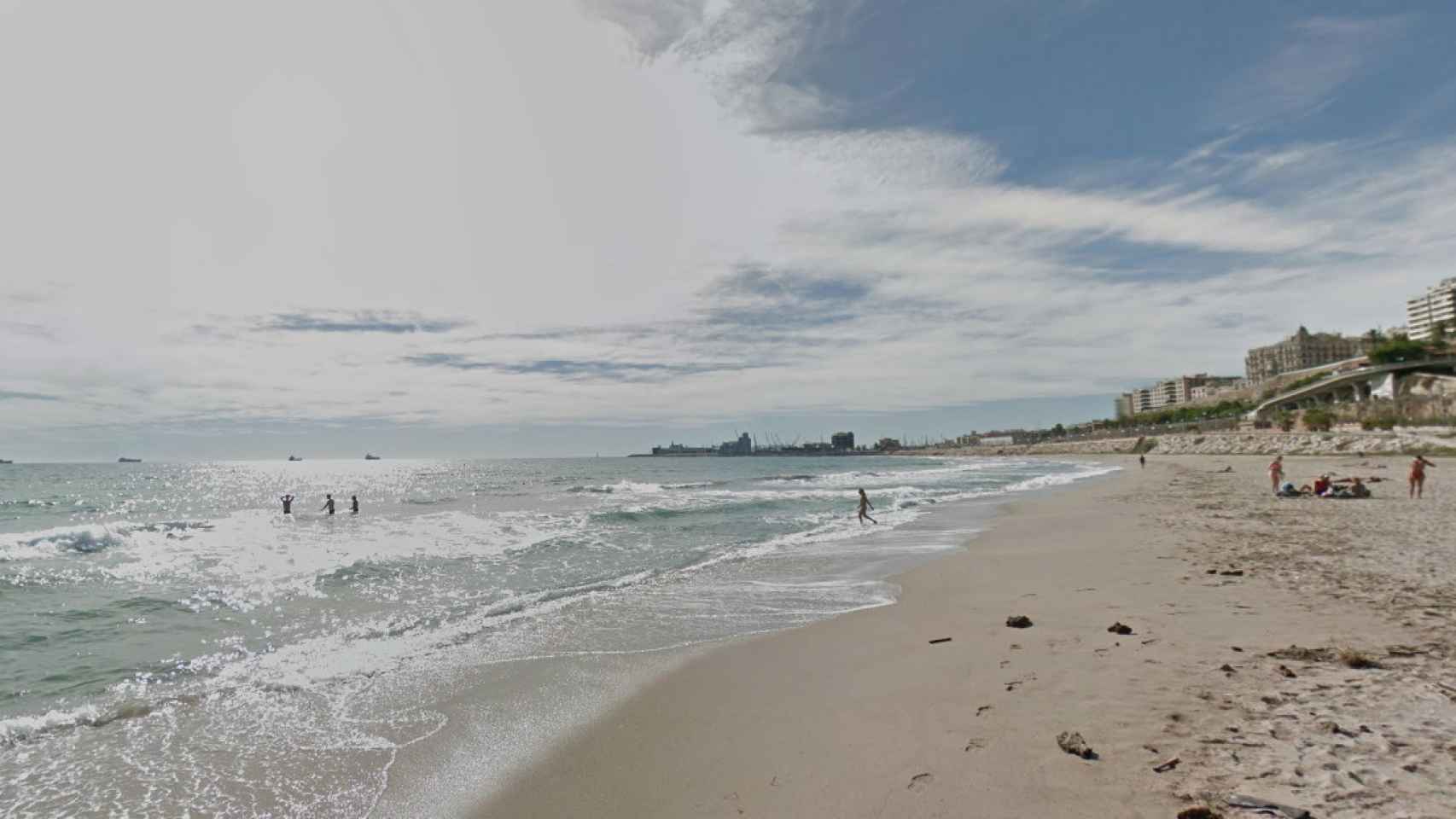 Playa del Miracle de Tarragona