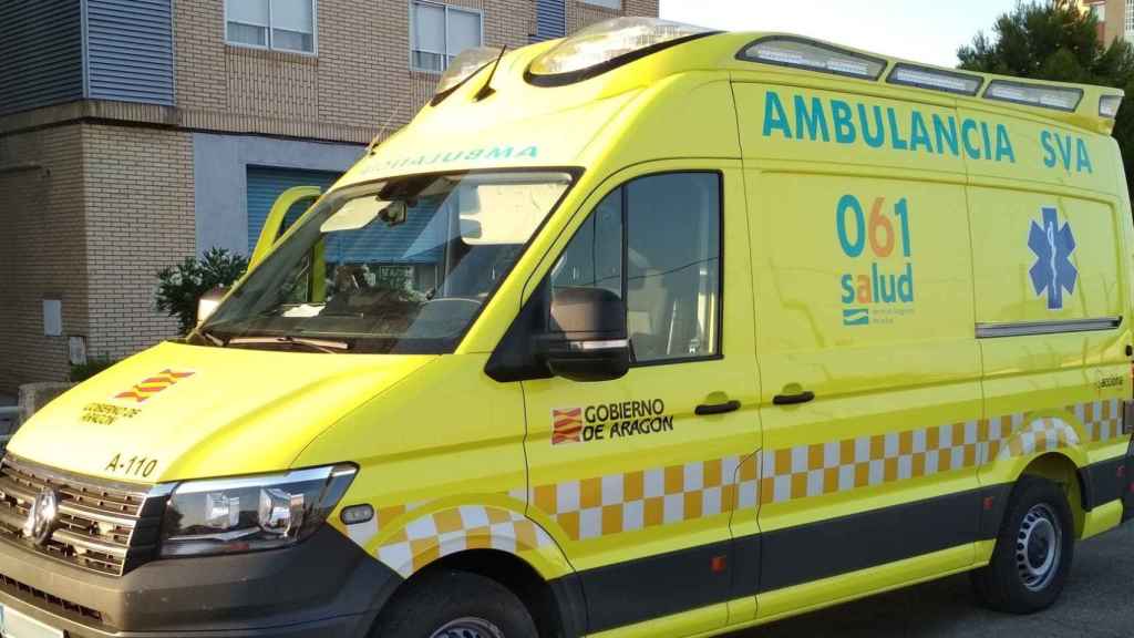 Foto de archivo de una ambulancia