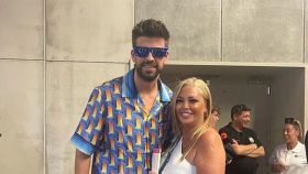 Gerard Piqué y Belén Esteban, durante 'La Velada del Año'