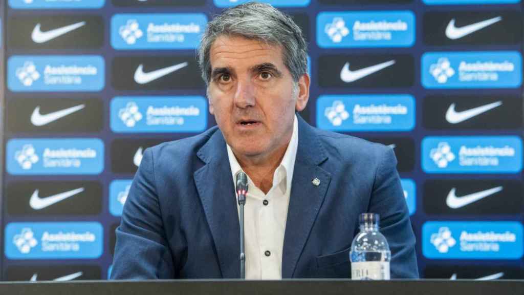 Antonio Carlos Ortega, entrenador del equipo de balonmano del Barça