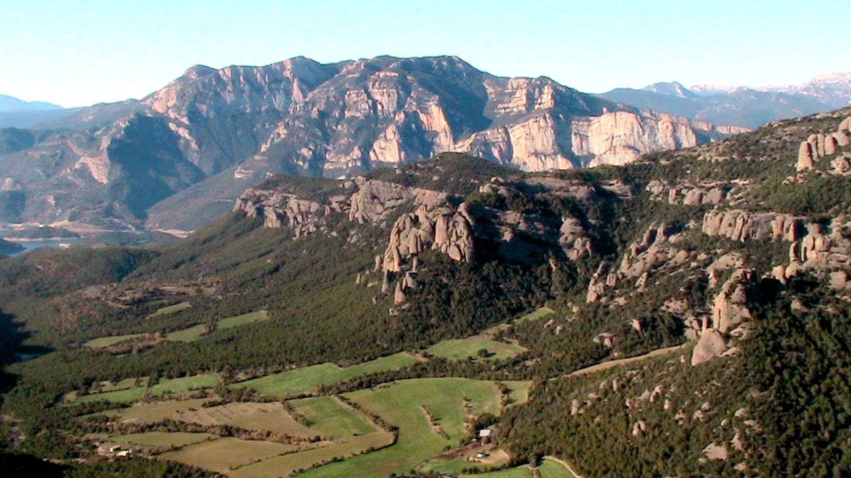 Sierra de Aubenç y Roc de Cogul