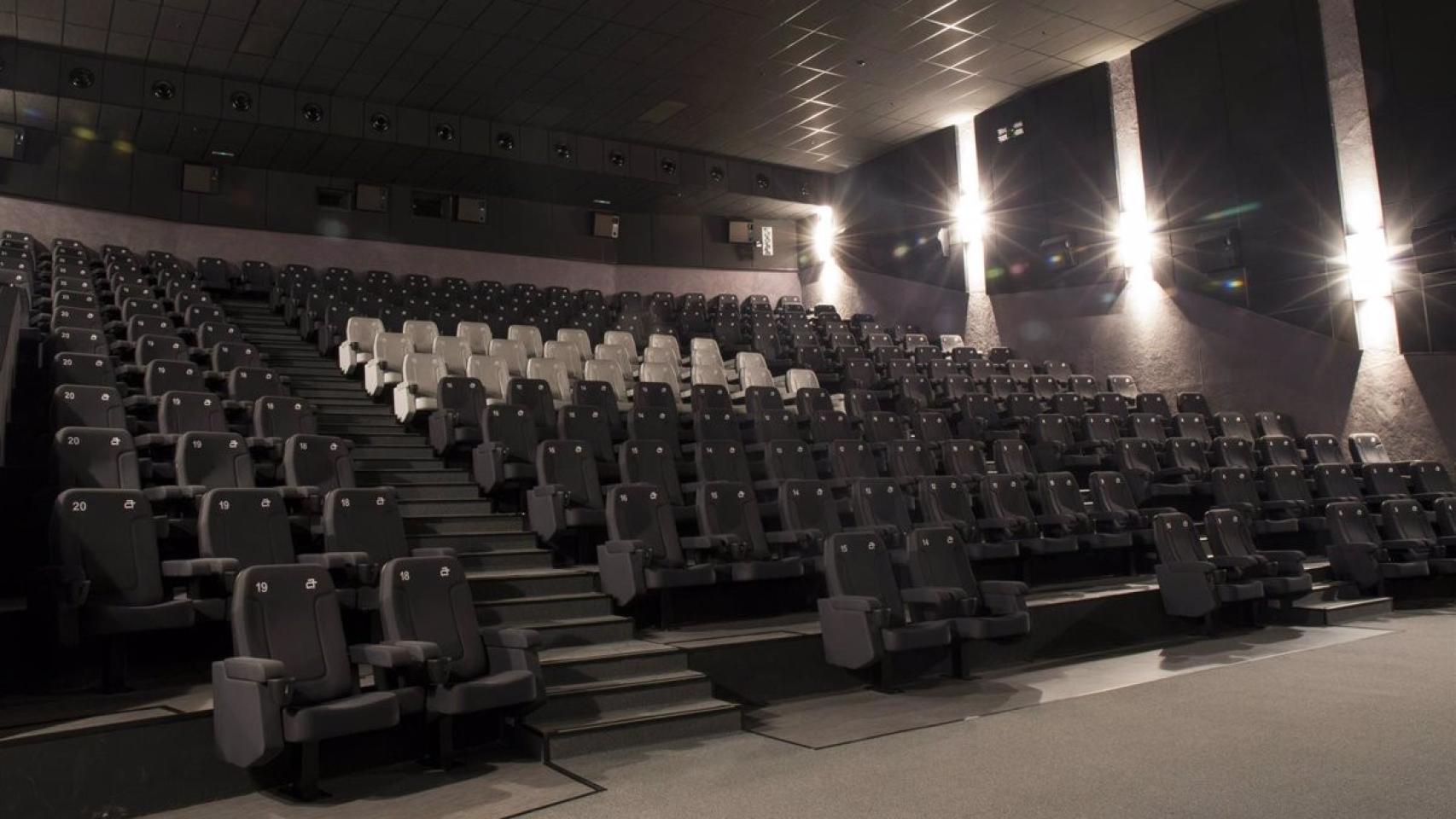 Una sala de cine