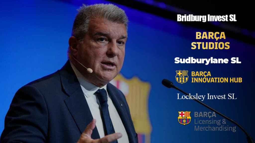 Así se constituye el nuevo entramado societario del Barça de Laporta / CULEMANÍA