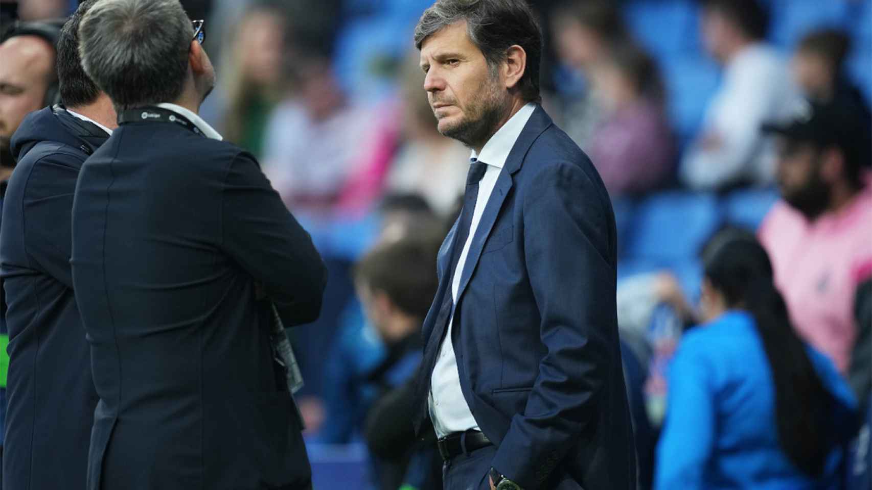 Mateu Alemany, después de un partido del FC Barcelona / REDES