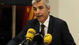 El magistrado Antonio Recio, presidente de la Audiencia de Barcelona